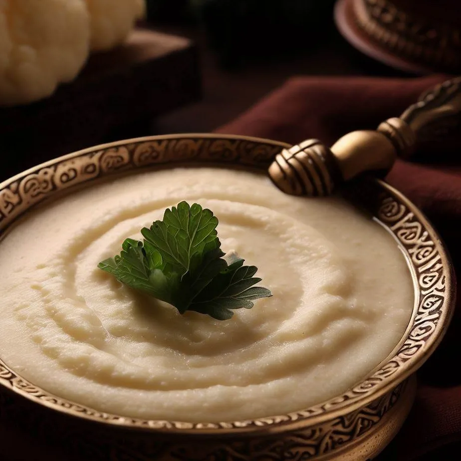 Delicioasa supă cremă de conopidă by Jamila