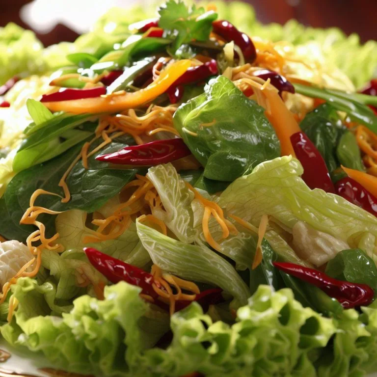 Salata Chinezească: Un Deliciu Exotic și Plin de Arome