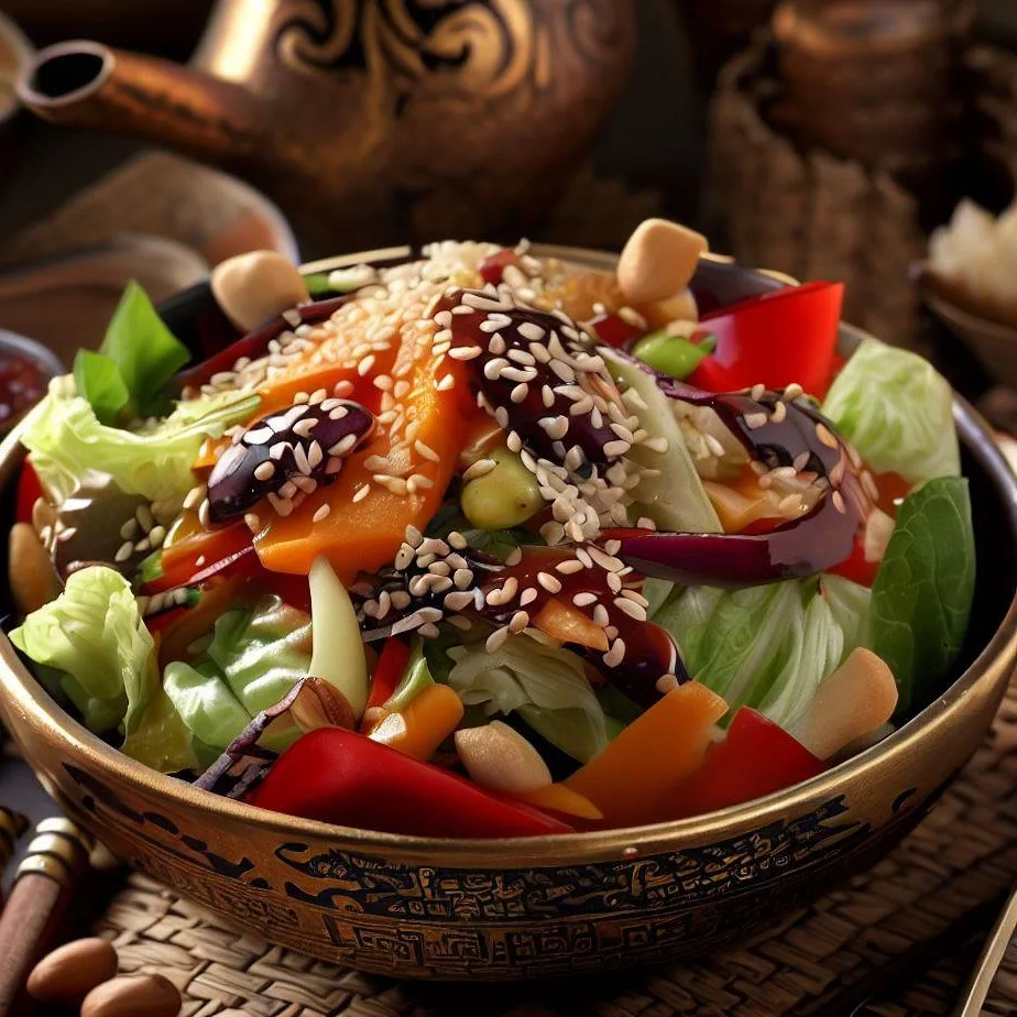 Salată Orientală - Rețetă delicioasă și ușor de preparat