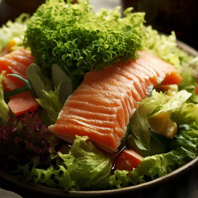 Salată cu Somon: O Delicatesă Sănătoasă și Gustoasă