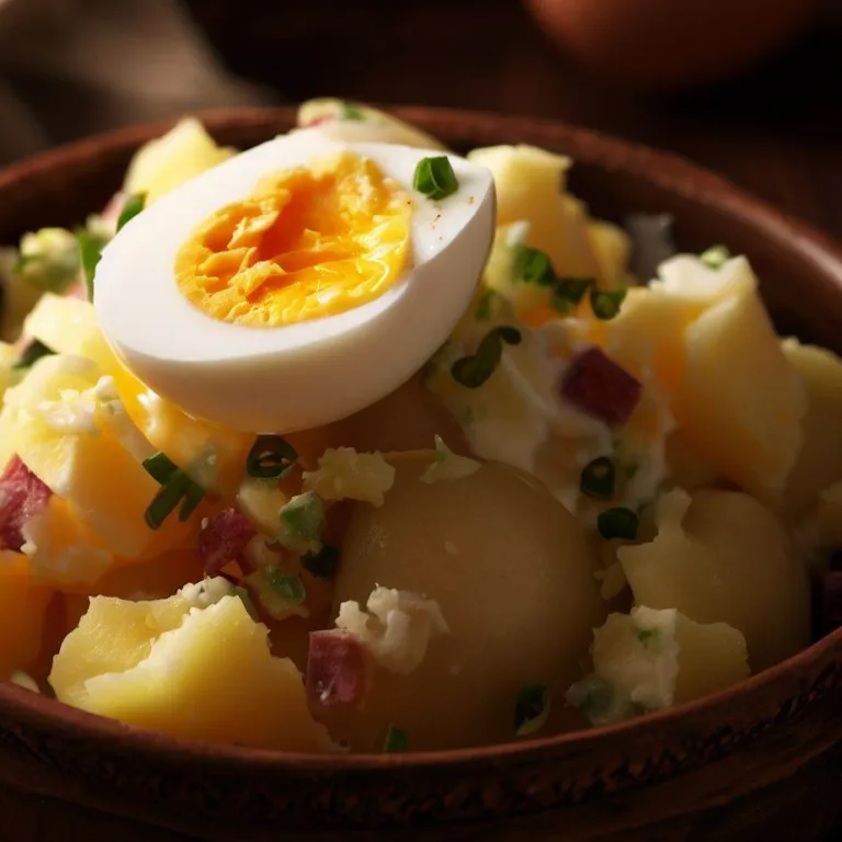 Salată de Cartofi cu Ou