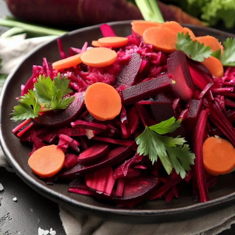 Salata de Sfeclă Roșie Crudă cu Morcov și Țelină: Beneficii și Rețete Delicioase