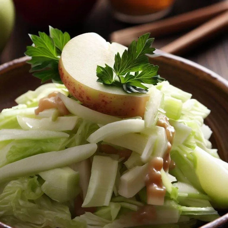 Salată de Telină cu Măr: O Rețetă Delicioasă și Sănătoasă