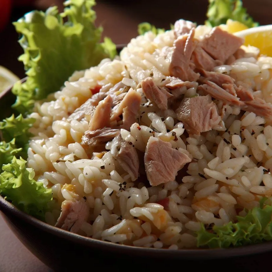 Salată de orez cu ton