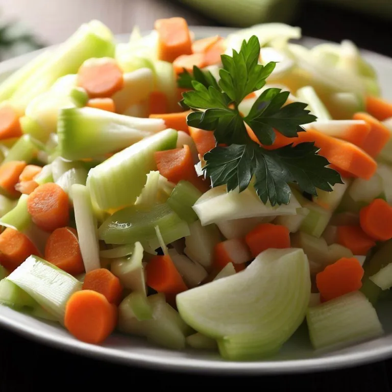 Salată de țelină cu morcov și măr: o rețetă delicioasă și sănătoasă