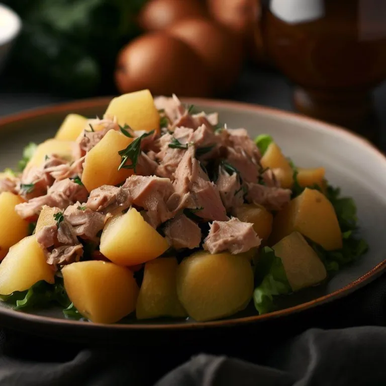 Salată de ton cu cartofi