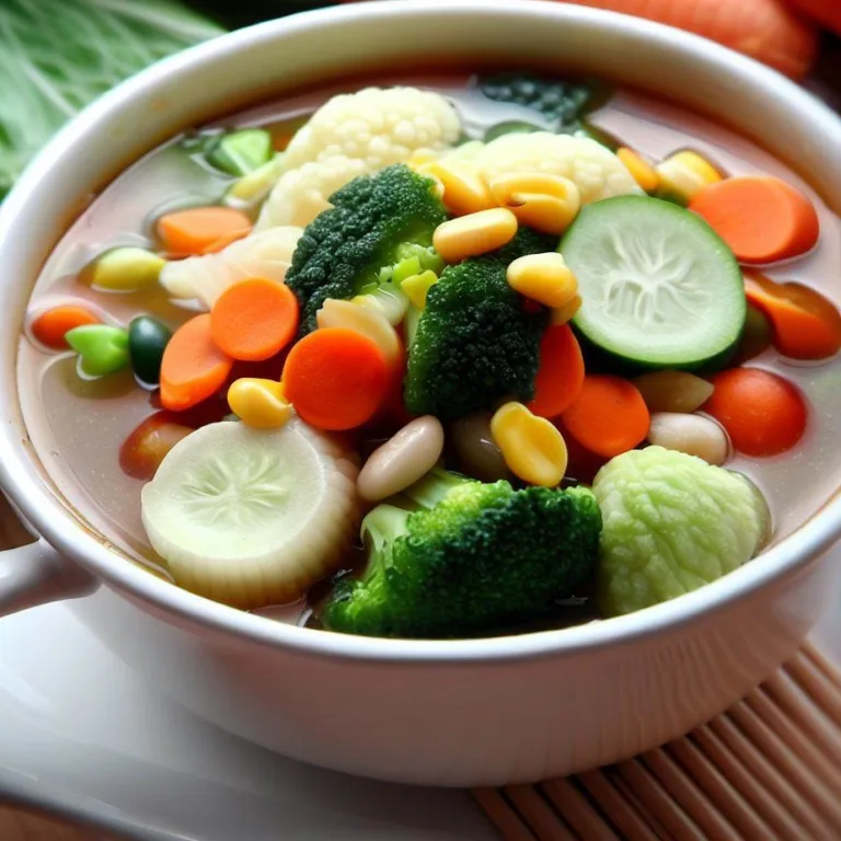 Supa de legume pentru diaree - rețetă și beneficii